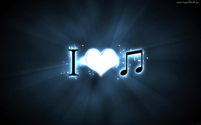 I ♥‎ MUSIC Fotomontaż