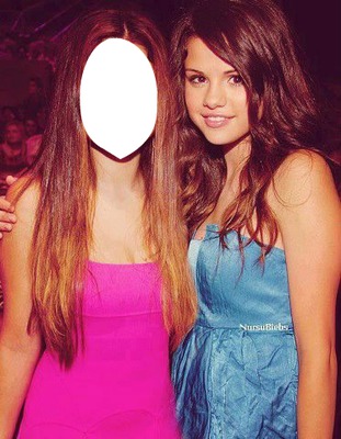 Foto con Selena Gomez Fotomontaggio