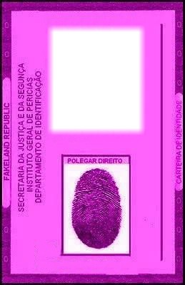 Identidade rosa Fotomontage