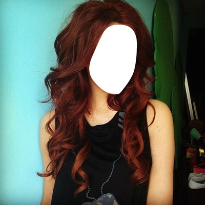 Red Hair Fotomontasje