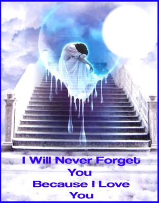 i will never forget you Photo frame effect