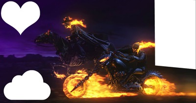 ghost rider Fotomontage