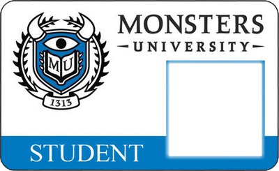 monster university Fotomontaggio