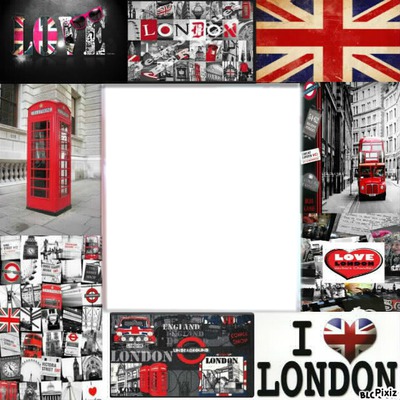London!♥ Fotomontaža