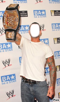 CM Punk - WWE Champion Фотомонтажа