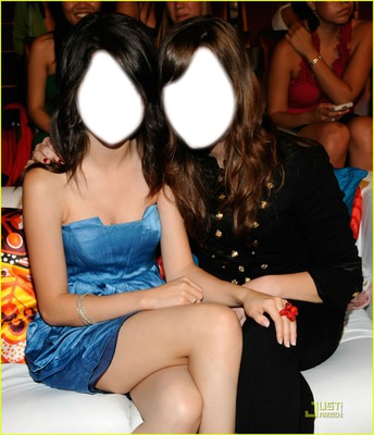 Selena Gomez and Demi Lovato Fotomontaža