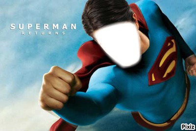 Superman Photomontage