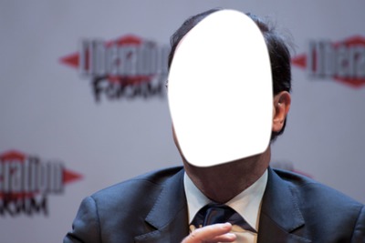 François Hollande Photo frame effect