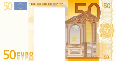 50 Euro Fotomontage
