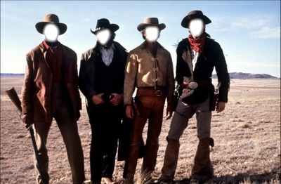 cowboys Photo frame effect