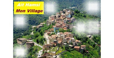 mon village Montaje fotografico