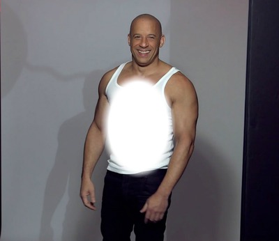 Vin Diesel Fotomontage