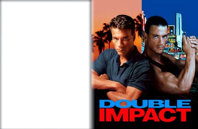 DOUBLE IMPACT Photo frame effect