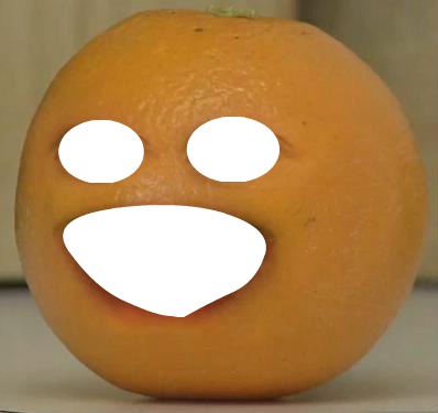 La Naranja Molesta sos vos!! Fotomontage