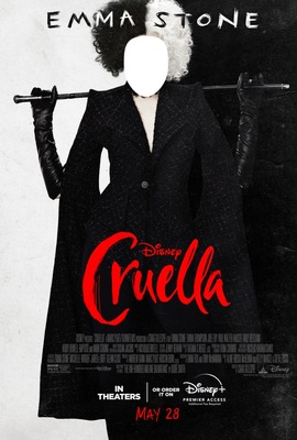 Cruella Fotomontáž