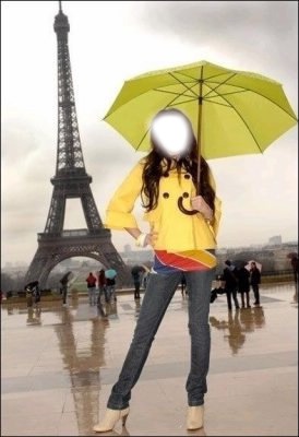 Tour Eiffel Fotomontaż