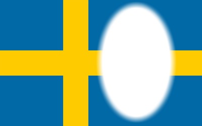 Sweden flag Photomontage