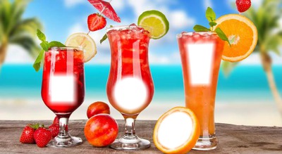 "cocktails" Fotomontáž