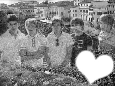 one direction... real DIRECTIONER <3 Photo frame effect