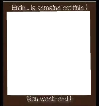 Bon weekend Fotomontage