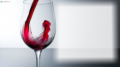 wine Photo frame effect