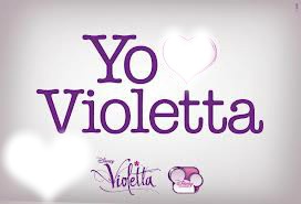yo amo a violetta Valokuvamontaasi