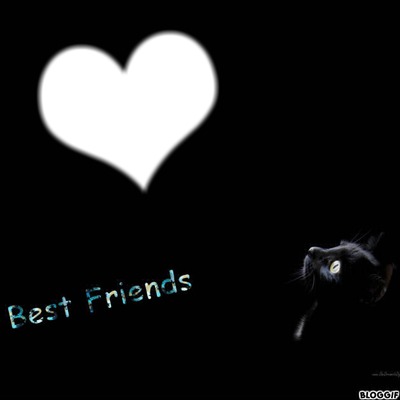 Best Friends ♥ Fotomontāža