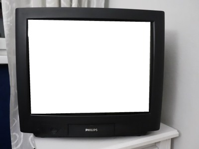 TV Philips Montaje fotografico