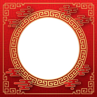 Chinese Circle Fotomontāža