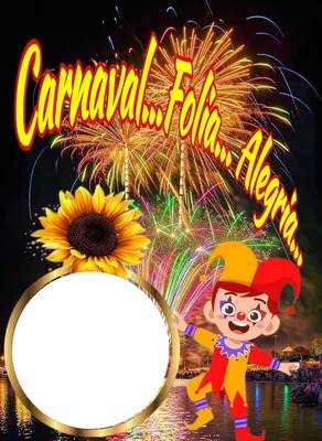 Carnaval Mimosdececinha Photo frame effect