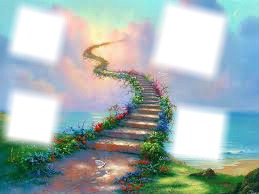 stairs Photo frame effect