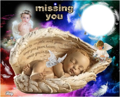 baby angel Fotomontage