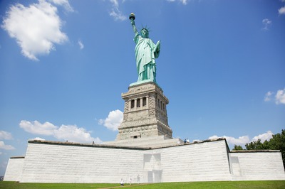 NEW YORK liberty Fotomontáž