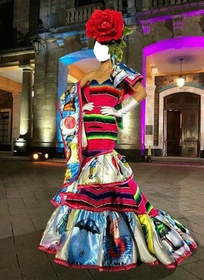 renewilly mujer mexicana Photomontage