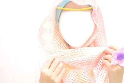 Hijab Photomontage