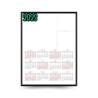 Calendar 2023 Fotomontáž