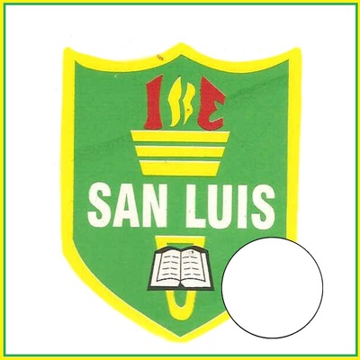 insignia, Institución Educativa San Luis. Fotomontaggio