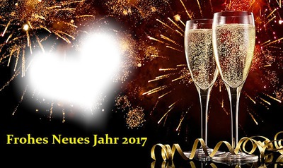 Silvester 2017 Montage photo