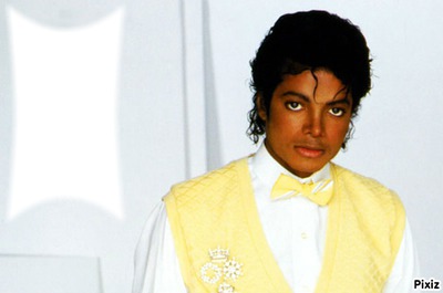 M.J Michael Jackson Fotomontaż