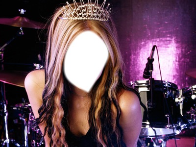 Avril Lavigne Fotomontasje
