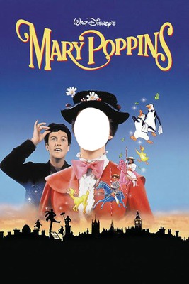 Mary Poppins Fotomontaggio