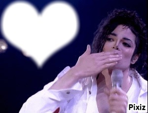 Michael's Kiss & Love Photo frame effect