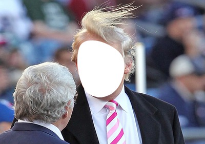 Donald Trump Montaje fotografico
