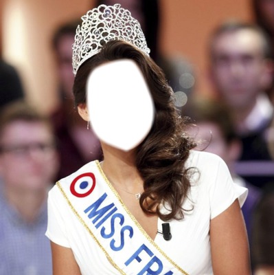 Miss France 2013 Photo frame effect