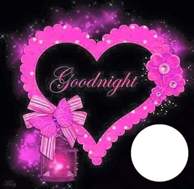 Goodnight Photo frame effect