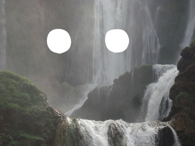 les cascades d''ouzoud Fotomontāža