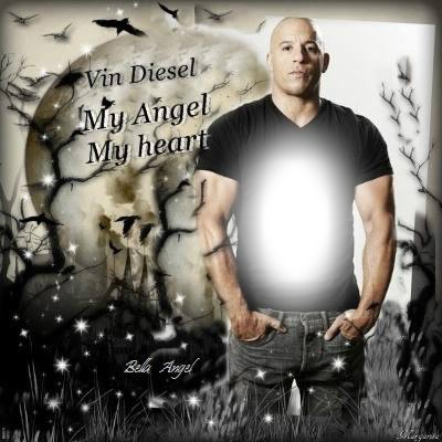Vin diesel egy angyal Montage photo