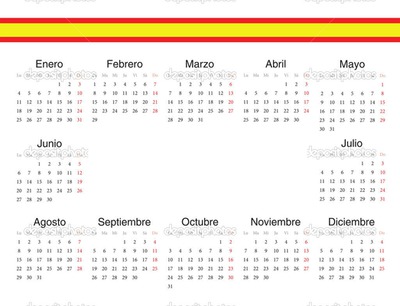 calendario 2016 Fotomontāža