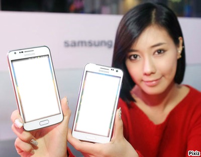 Samsung Galaxy S II Fotomontage