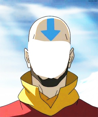 Old Aang Photo frame effect